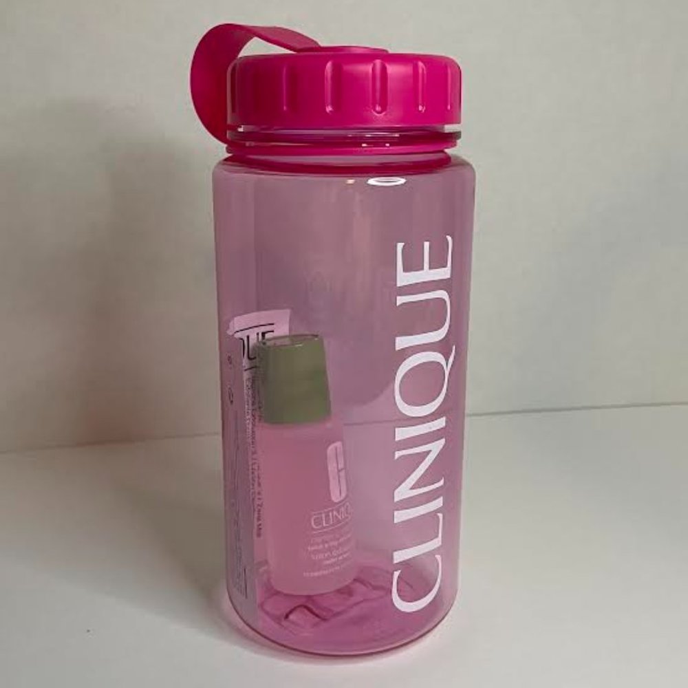 Clinique Water Bottle(16 oz.)+ Clarifying Lotion